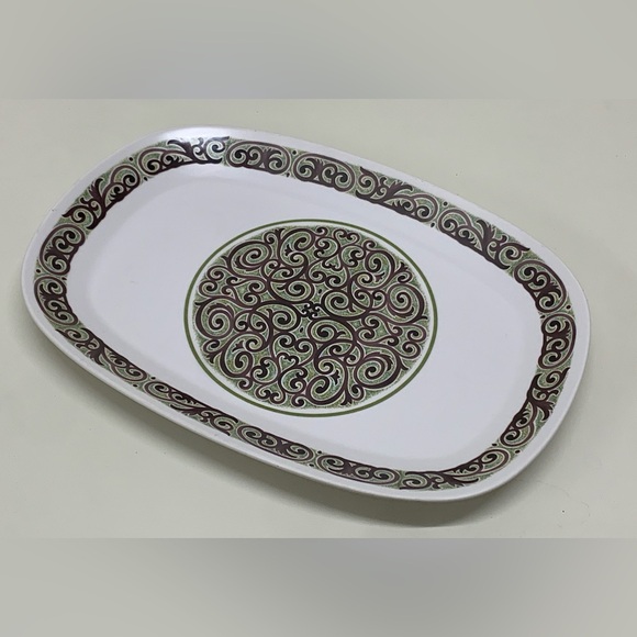 1970s Vtg Discontinued NORITAKE Japan Progression Ole Serving Plate 9043 - Picture 11 of 13